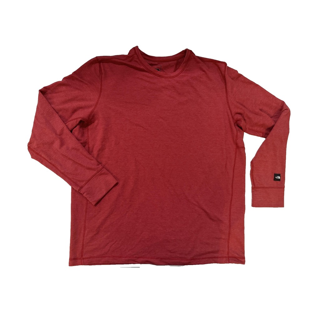 The North Face Shirt Mens 2XL Red‎ Long Sleeve Tagless Crewneck Y2K Gorpcore